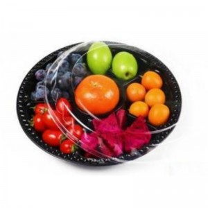 Six-Comparment Fresh-cut Fruits Box Bottom 290*195*75 mm HJ-6f320
