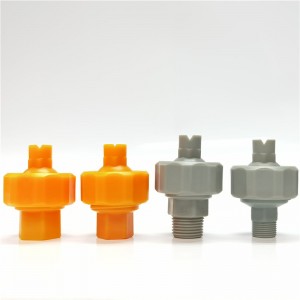 Ugello di spruzzatura universale regolabile di plastica del giunto a sfera regolabile del connettore della sfera