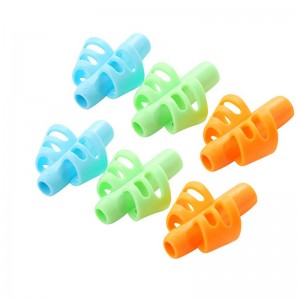 Titolare a matita silicone per 2-4 anni di addestramento per la scrittura di correzione della postura della scrittura per bambini, titolare della matita per la classe dell\'asilo, bambini in età prescolare, bisogni speciali per gli scri...