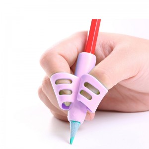 Titolare a matita silicone per 2-4 anni di addestramento per la scrittura di correzione della postura della scrittura per bambini, titolare della matita per la classe dell\'asilo, bambini in età prescolare, bisogni speciali per gli scri...