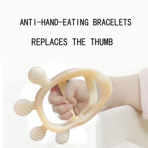 Giocattoli per bambini in silicone per bambini 3+mesi, goccia libera BPA-.