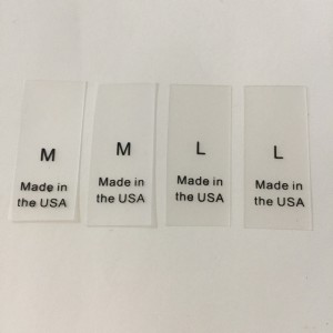 Marchio di spedizione stampato trasparente