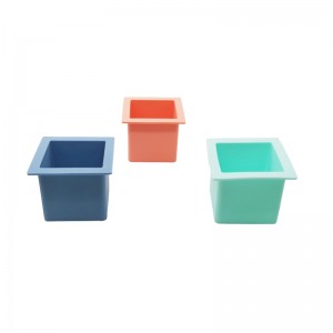 Grande vassoio di cubette di ghiaccio in silicone stampi BPA Free, vassoio per ghiaccio quadrato singolo flessibile, facile rilascio di ghiaccio a lento fusione, per whisky, cocktail, regali