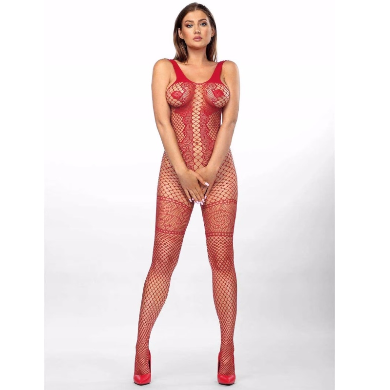 Lingerie erotica sexy, corpo trasparente per cornice senza cavallo per pesci