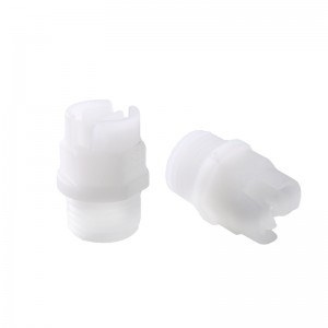 Cucitura per getto d\'acqua resistente alla corrosione in plastica PP PP PVDF Ventola piatta Full Cone Spray Ugello
