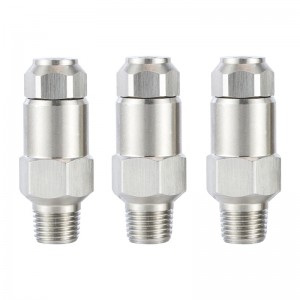 Acciaio inossidabile atomizzazione idraulica ugello lnn umidità aria atomizzare ugello spray anebbia fine ugello a spruzzo atomizzante