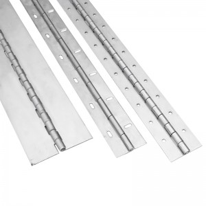 cerniera lunga personalizzata 201#304#spessore 3.0 acciaio inossidabile cerniera a filo a fila continua cabina per pianoforte