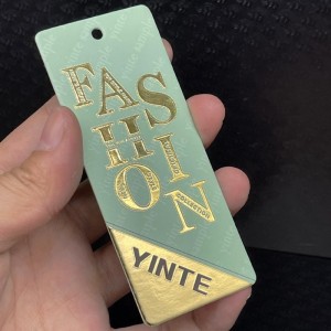 Processo di stampa di doratura Card sospesa