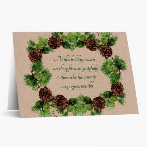 Scheda etichetta di carta marrone