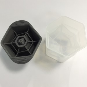 Stampi di ghiaccio in silicone riutilizzabili e stampi per ghiaccio artigiani senza BPA/ottimi per whisky, cocktail, caffè, soda, grandi stampi per ghiaccio di ghiaccio