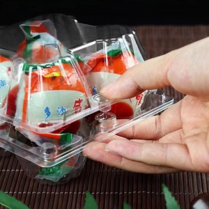 Vassoio di uova anatra 130*130*75 mm 4 scanalature