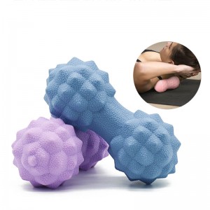 Massaggio al silicone sfere di lacrosse per muscoli doloranti, spalle a sfera di palla di fascia siliconica, collo, schiena, piede, corpo, tessuto profondo, punti grilletti,nodi muscolari, yoga e rilascio miofasciale