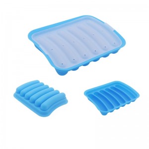 Stampi per salsicce in silicone antiaderente per hot dog fatti in casa, hot dog fai-da-te, stampi per hot dog in forno, forno e forno a microonde