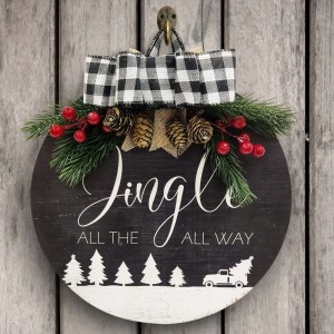 Canta decorativa cantante da parete arte stampato per la casa di decorazione per la casa in legno