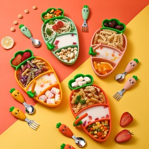 Piatto da pranzo di ravanello silicone bambini di aspirazione per bambini \\\\\\\\ \\\\\\\\\'s tavolo da tavolo da tavolo da tavolo da tavolo da tavolo da tavolo da tavolo da tavolo