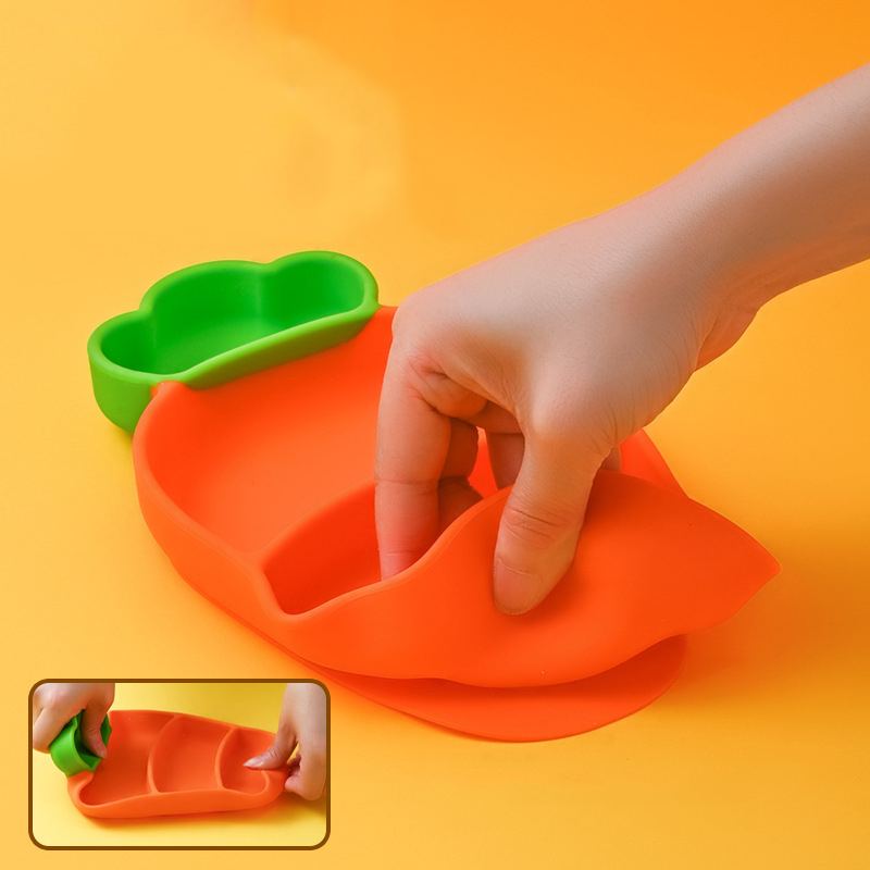 Piatto da pranzo di ravanello silicone bambini di aspirazione per bambini \\\\ \\\\'s tavolo da tavolo da tavolo da tavolo da tavolo da tavolo da tavolo da tavolo da tavolo