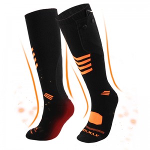 Batteria ricaricabile lavabile da 7,4 V Calzini riscaldanti elettrici per sport all\'aperto invernali