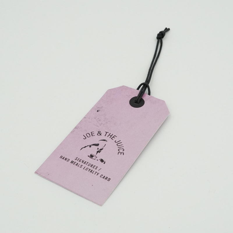 Etichetta tag per la stampa di abbigliamento Design e produzione di tag