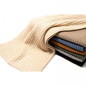 Scarpa a costola in cashmere mongola all\'ingrosso Women Women Elegant Pashmina Cashmere Luxury Cashmere Scarf