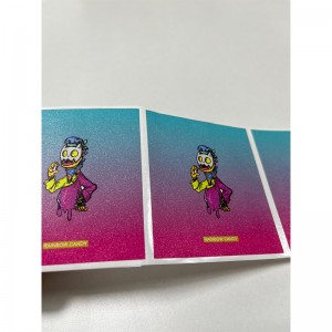 Adesivo glassato gradiente