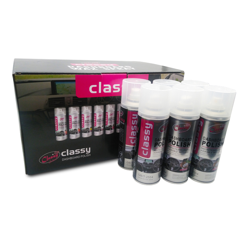 Auto DashBoard Polish Spray cera in cera per auto spray