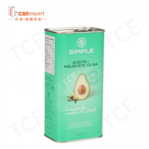 Tinte in scatola vuota a piastra vuota all\'ingrosso Can del contenitore in metallo 5Litre Vergine Edible Olio di IT per imballaggio per olio d\'olio per olio d\'oliva