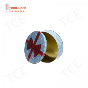 Candele in alluminio all\'ingrosso Contenitori regalo di Natale in alluminio Candele in metallo Box per la conservazione dell\'artigianato