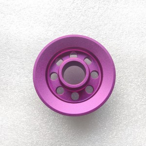 Parti di rotazione CNC in alluminio OEM