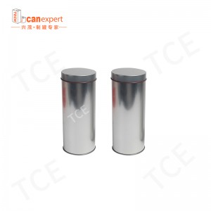 Lattine di tè rotonde vuote grade cibo in ferro sigillato imballaggio da tè imballaggio caffè zucchero lattine regalo da tè personalizzate
