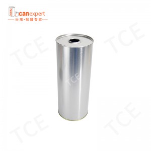 Nuovo stile cilindrico macchina cilindrica olio di olio può stavare la scatola da 0,28 mm lattine in metallo per olio motore