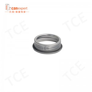 TCE- Factory Direct Metal Can Mouth Mouth Diametro 42 mm Coperchio a vite di spessore 0,25 mm