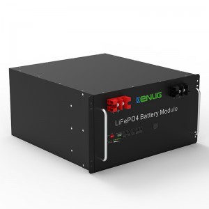 Rack montato 48v 100/150 200ah lifepo4 elettrodomestici