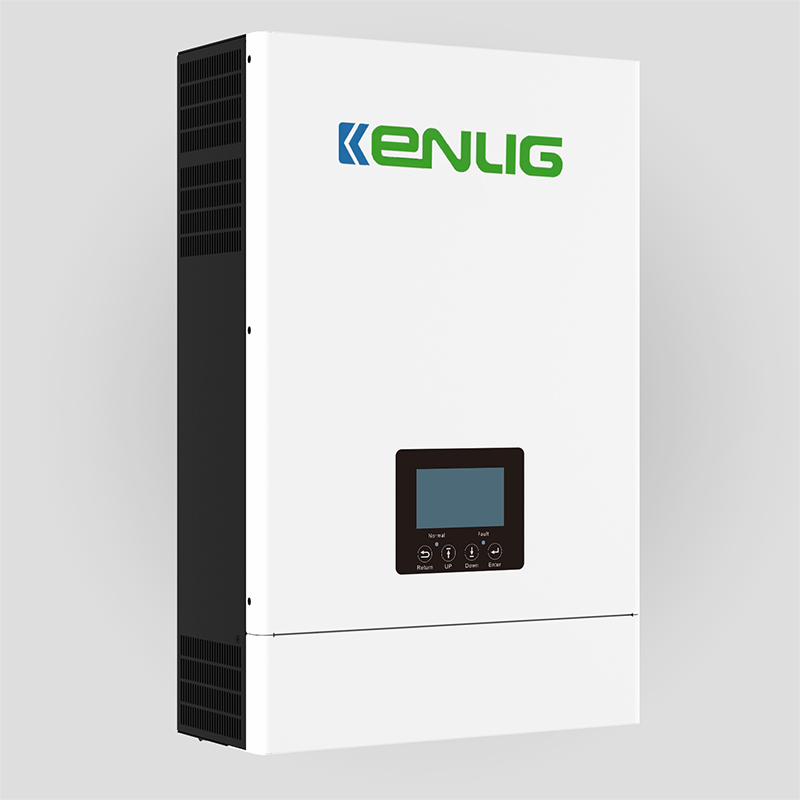 Kenlig Multifunzionale ad alta frequenza ad alta frequenza Pure Sine Wave Off-Grid Solar Inverter 5KW Ibrido Energia di accumulo Inverter