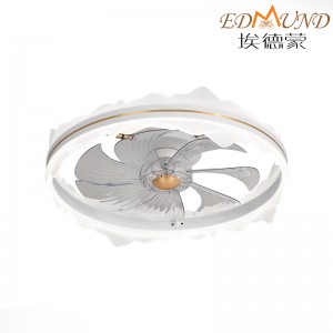 Luce ventilatore a soffitto C008-WH