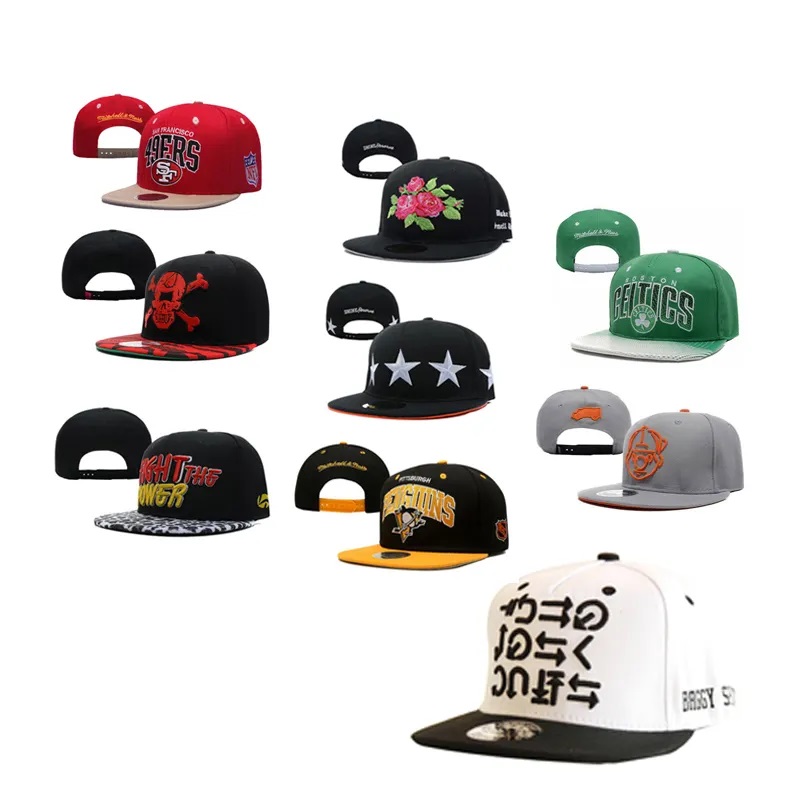 New China Factory Factory Custom Hip Hop Snapback Cap