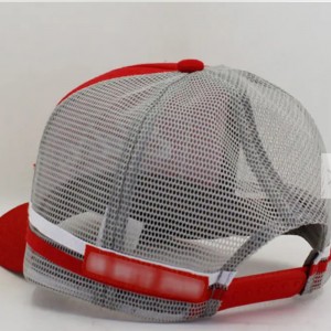 Personalizzato 3d ricamo 5 pannelli fuori porta baseball sport cap trucker cap mesh cappello