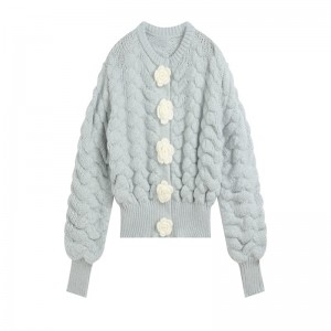 Cappotto per maglione cardigan a maglia