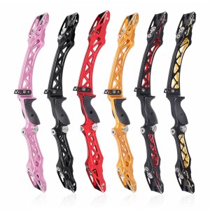 Elongarrow 25 pollici ILF 6061-T6 RECURVE RECURVE HEGH GUSHE