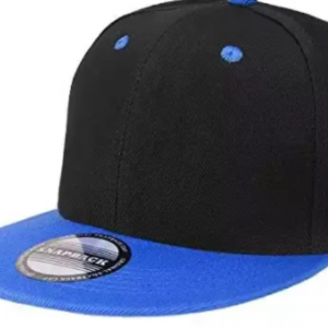 Stampa di ricamo a logo personalizzato Cappello a bordo piatto semplice Cappelli a snapback a 5 pannelli