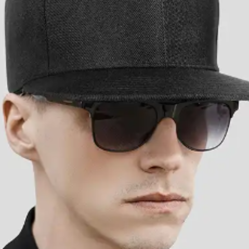 VENDITA CALDA INSAGNATA PURA COLORE LIGHT EDIZIONE CAPPO DI COWBOY Cappelli da sole all'aperto per uomini Cappello da baseball all'ingrosso