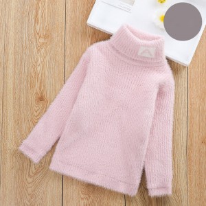 Vestiti al collo maglioni peluche per bambini abbigliamento bambini bambini maglioni maglioni