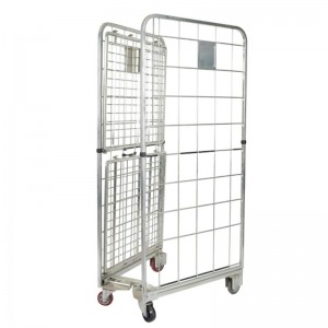 Contenitore a rotolo pieghevole a 2 lati