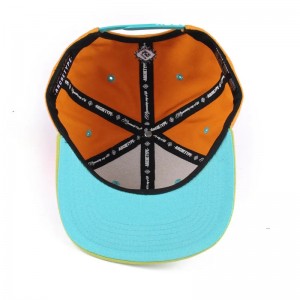 HiPhop Logo personalizzato Bill Bill Block Block Baby Kids 6 Pannello Snapback Gorras Blank Hats Cap Cap snapbacks