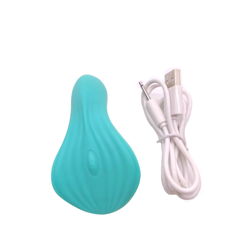 Piccola per vibrazione del sesso per adulti bacchetta vibratore di lancia (petalo verde)