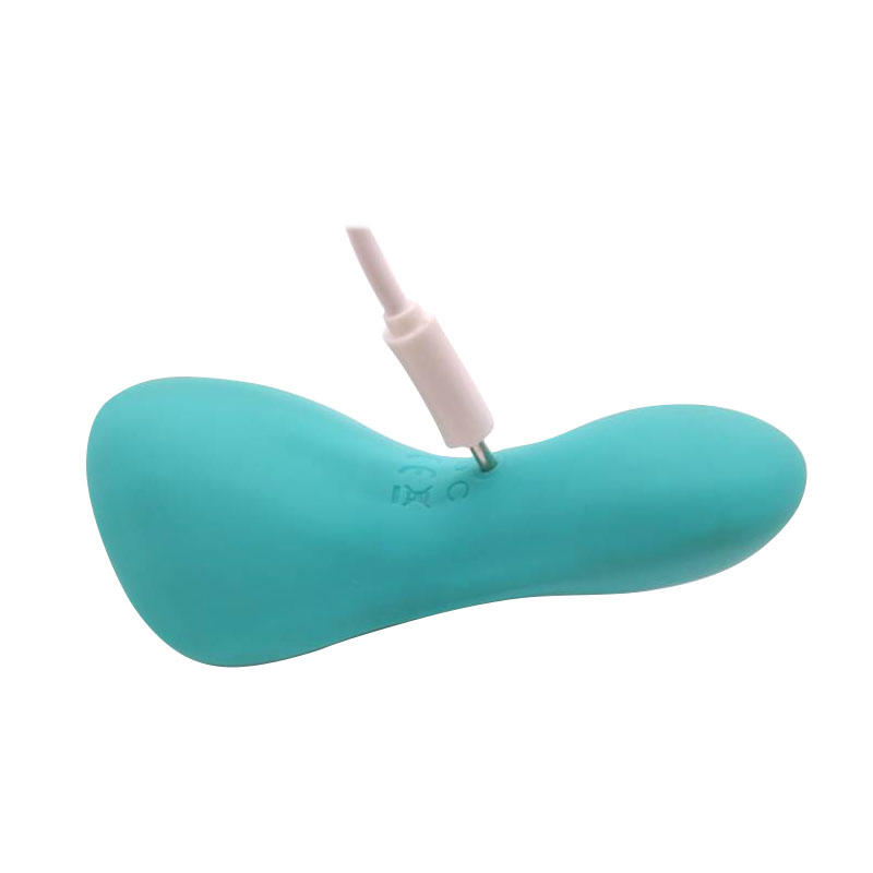 Piccola per vibrazione del sesso per adulti bacchetta vibratore di lancia (petalo verde)