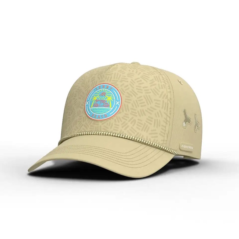 Factory Wholesale personalizzato personalizzato di alta qualità impermeabile 5 pannello regolabile in rete regolabile foro perforato Logo Cappello da baseball Cappello