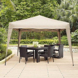 Crosley Furniture Hampton Gazebo all\'aperto, 10 \\\\ \'x 10 \\\\\' - tan