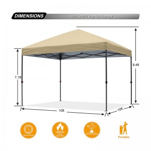 Durevole facile stabile 10x tenda da baldacchino all\'aperto pop -up pop up spiaggia
