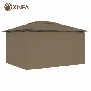 Staffa in alluminio cortile pop -up pergole e gazebo all\'aperto con tende, caffè