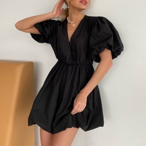 Abito a maniche corte 2023 abito da principessa manica lanterna